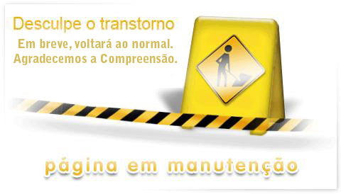 Pagina em manutenção